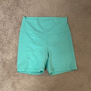 Yogalicious Teal Bike Shorts